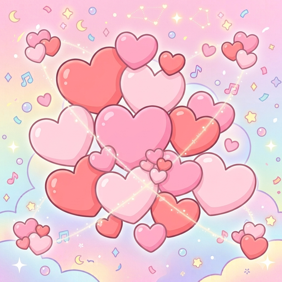 Heart Design sticker